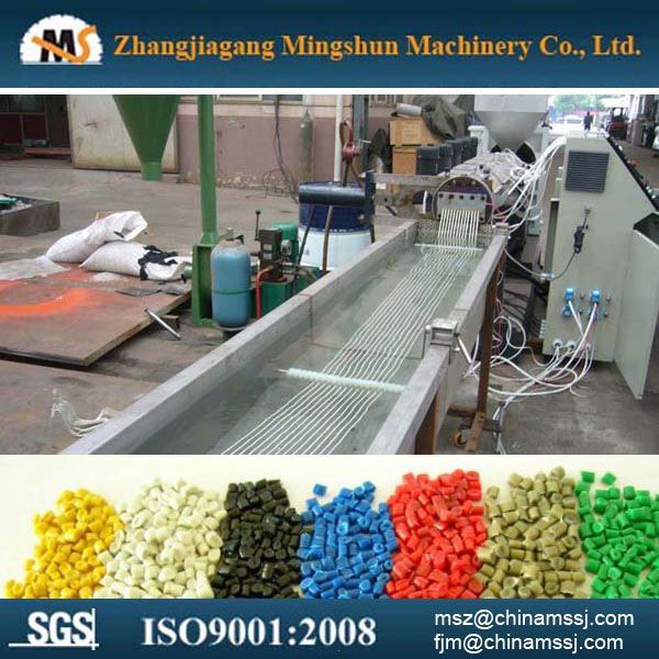 water strand plastic granulating machine