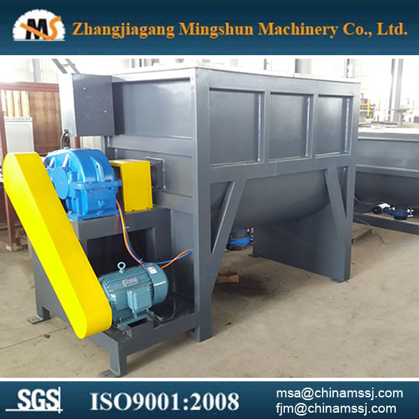 1000kg horizontal plastic mixer